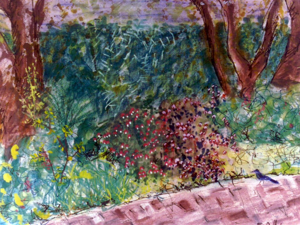 The Path by Susan Collins Fine Art Print - 30x40cm/12x16"